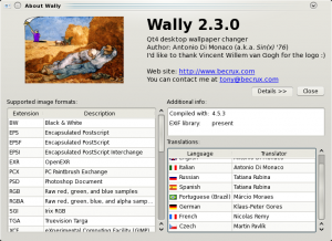 Wally 2.4.2 - náhled