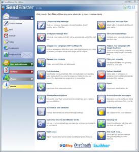 SendBlaster 2.0.127 - náhled