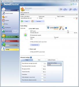 SendBlaster 2.0.127 - náhled