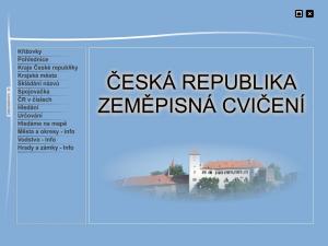 Zeměpisná cvičení - Česká republika - náhled
