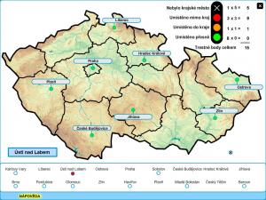 Zeměpisná cvičení - Česká republika - náhled