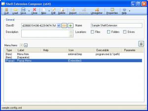 Context Menu 1.1 - náhled