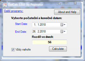 DatCalc - náhled