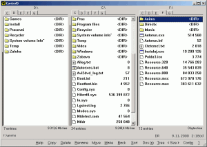 Control3 File Manager 5.1 - náhled