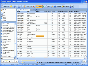 Audio Catalog 3.1 - náhled