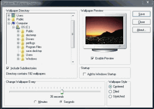 Random Wallpaper Changer 2.00 - náhled