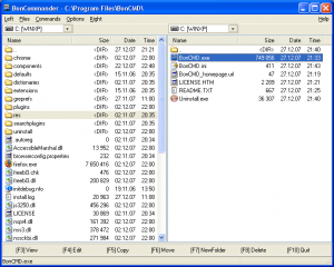 BonCommander 1.01 - náhled