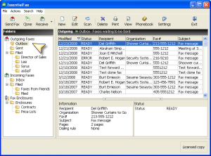 EssentialFax 1.61 - náhled