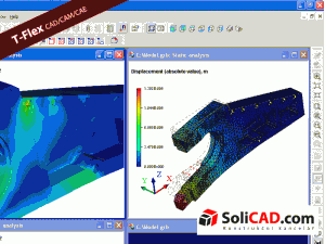 T-FLEX 3D Analysis - CAE výpočty 12.0.62.0 - náhled