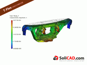 T-FLEX 3D Analysis - CAE výpočty 12.0.62.0 - náhled