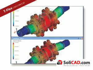 T-FLEX 3D Analysis - CAE výpočty 12.0.62.0 - náhled