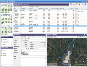 SportTracks 3.1 - náhled