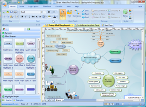 Edraw MindMap 8.7 - náhled