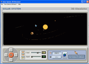 Solar System 3D Simulator 3 - náhled