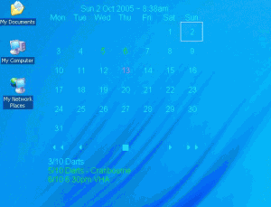 Desktop Calendar 1.40 - náhled