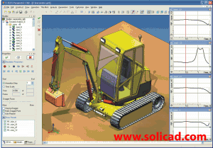 T-FLEX 3D Dynamics - CAD analýza a simulace pohybu 12.0.62.0 - náhled