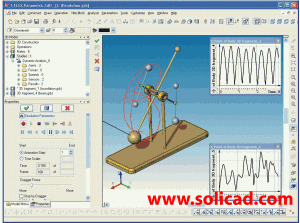 T-FLEX 3D Dynamics - CAD analýza a simulace pohybu 12.0.62.0 - náhled