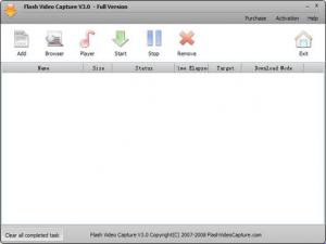 Flash Video Capture 4.10.3 - náhled
