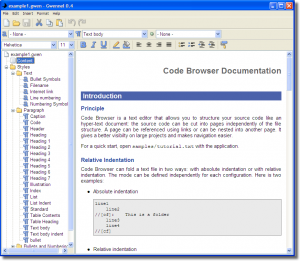 Gwennel Doc 0.12 - náhled