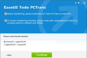 Todo PCTrans Free 8.0 - náhled