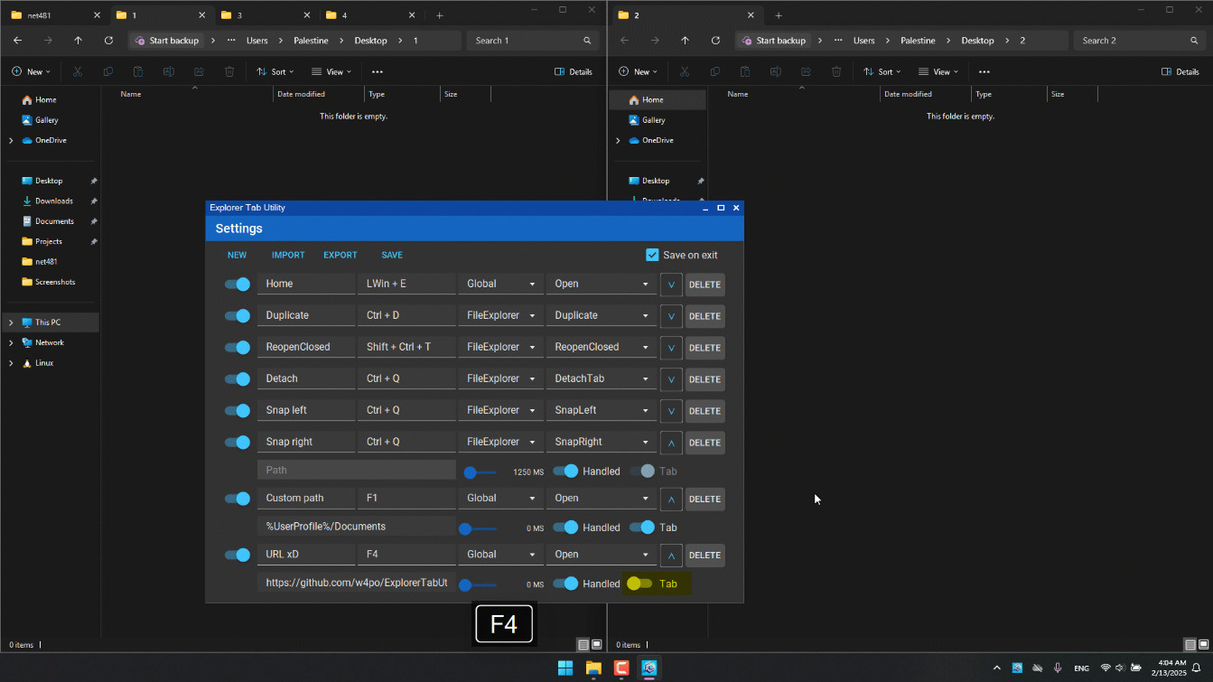 Explorer Tab Utility - ihned zdarma ke stažení - Slunečnice.cz