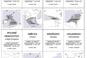 Pexeso - kontinenty Afrika, Evropa 0.01 - náhled