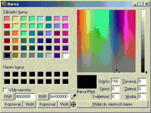 Color Dialog 1.0 - náhled