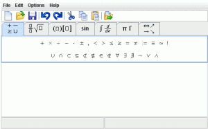 DragMath 0.7.8.1 - náhled