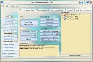 Virus Effect Remover 3.2.2.26 - náhled