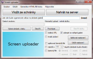 Screen Uploader 1.4 - náhled