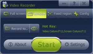 GiliSoft Video Recorder 3.3 - náhled