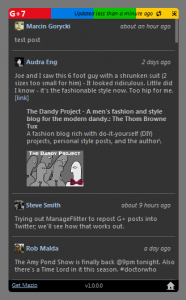 G+7 1.11.0.0 - náhled