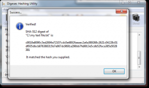 Digesec Hashing Utility Portable 2.0.0 - náhled