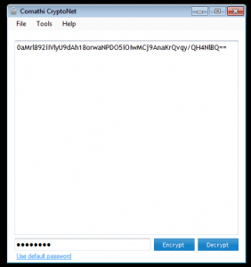 CryptoNet 1.0.0.3 - náhled