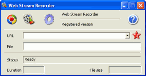 Web Stream Recorder Pro 3.0 - náhled