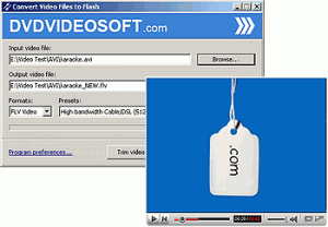 Free Video to Flash Converter 3.1 - náhled