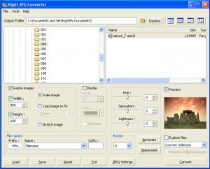 Right JPG Converter 2.0 - náhled