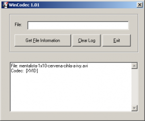 WinCodec 1.01 - náhled