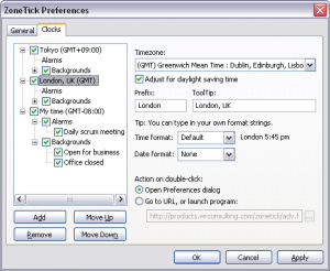 ZoneTick World Time Zone Clock 5.3.1 - náhled