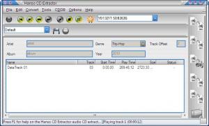 Hanso CD Extractor 1.6.0.0 - náhled