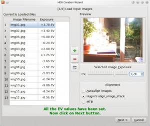Luminance HDR 2.4.0 - náhled