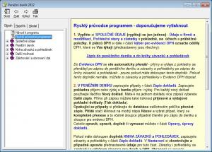 Daňová evidence - Peněžní deník ZA office 15.00 - náhled