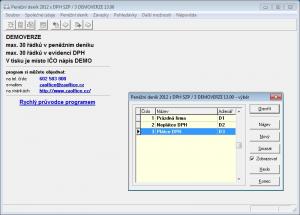 Daňová evidence - Peněžní deník ZA office 15.00 - náhled