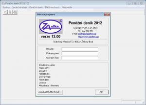 Daňová evidence - Peněžní deník ZA office 15.00 - náhled