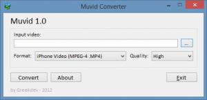 Muvid Video Converter 1.0 - náhled