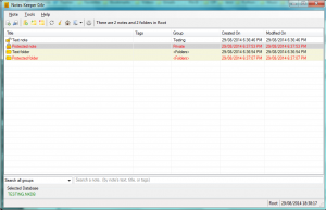 Notes Keeper 0.6.4.3010 - náhled