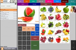 Pokladní systém - náhled
