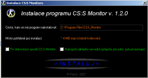 CS:S Monitor 1.2.0 - náhled