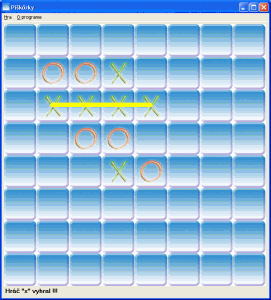 Síťové piškvorky 1.0.0.0 - náhled