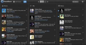 TweetDeck 3.3.8 - náhled